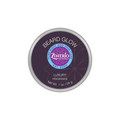 Beard Glow - Beard Balm - ZenTrio Naturals