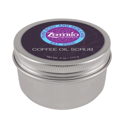 Coffee Oil Scrub - Foaming Facial Scrub - ZenTrio Naturals