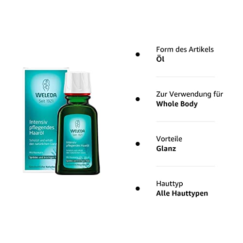 Weleda Rosemary Conditioning Hair Oil
