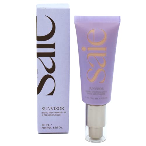 Saie Sunvisor Broad Spectrum SPF 35 Sheer Moisturizer