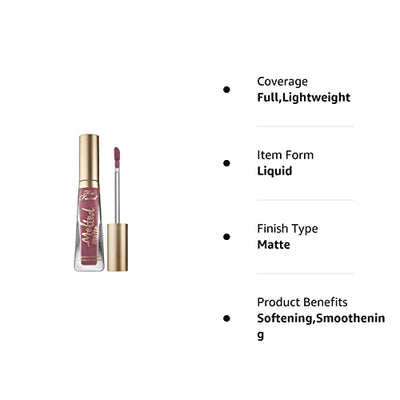 Too Faced Melted Matte Liquified Matte Long Wear Lipstick
