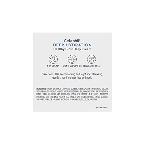 CETAPHIL Deep Hydration Healthy Glow Daily Face Cream