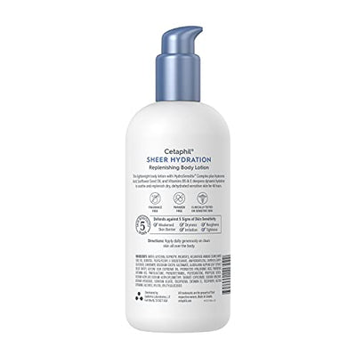 CETAPHIL Sheer Hydration Fragrance Free Replenishing Body Lotion