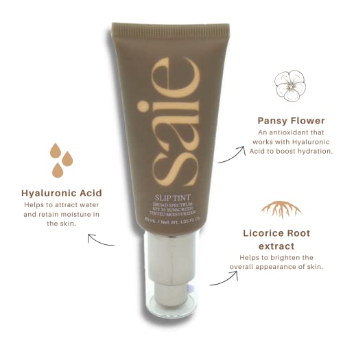 Saie  Tint Broad Spectrum SPF 35 Sunscreen Tinted Moisturizer