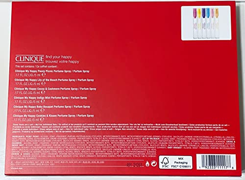 Clinique Find Your Happy Mini Fragrance Set Holiday 2021