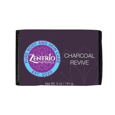 Charcoal Revive - Charcoal Detox Soap - ZenTrio Naturals