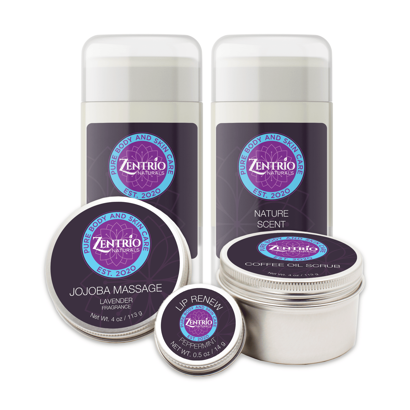 Everyday Essentials Set - ZenTrio Naturals
