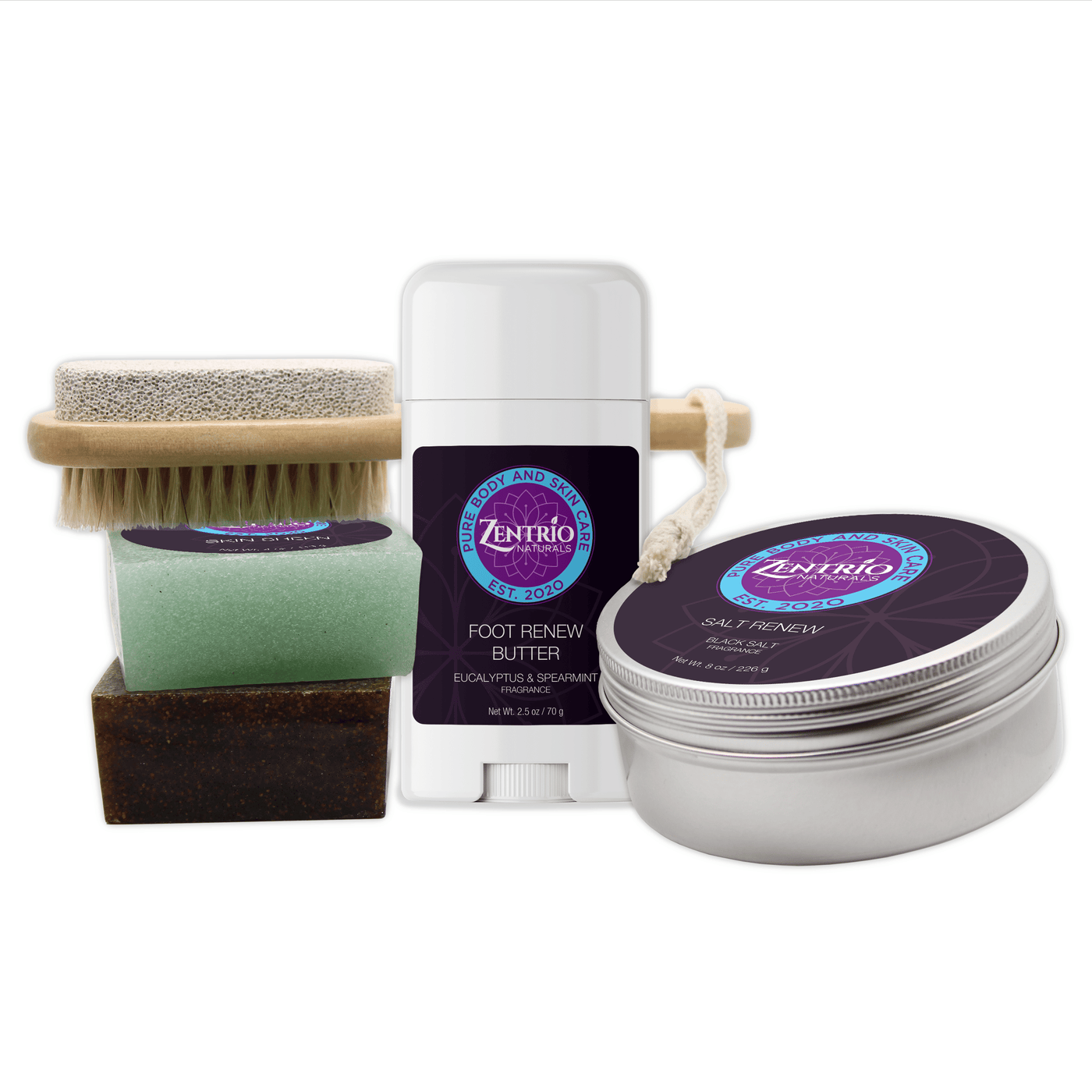 The Fancy Footwork Set - ZenTrio Naturals