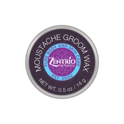 Moustache Groom Wax - Moustache Wax - ZenTrio Naturals
