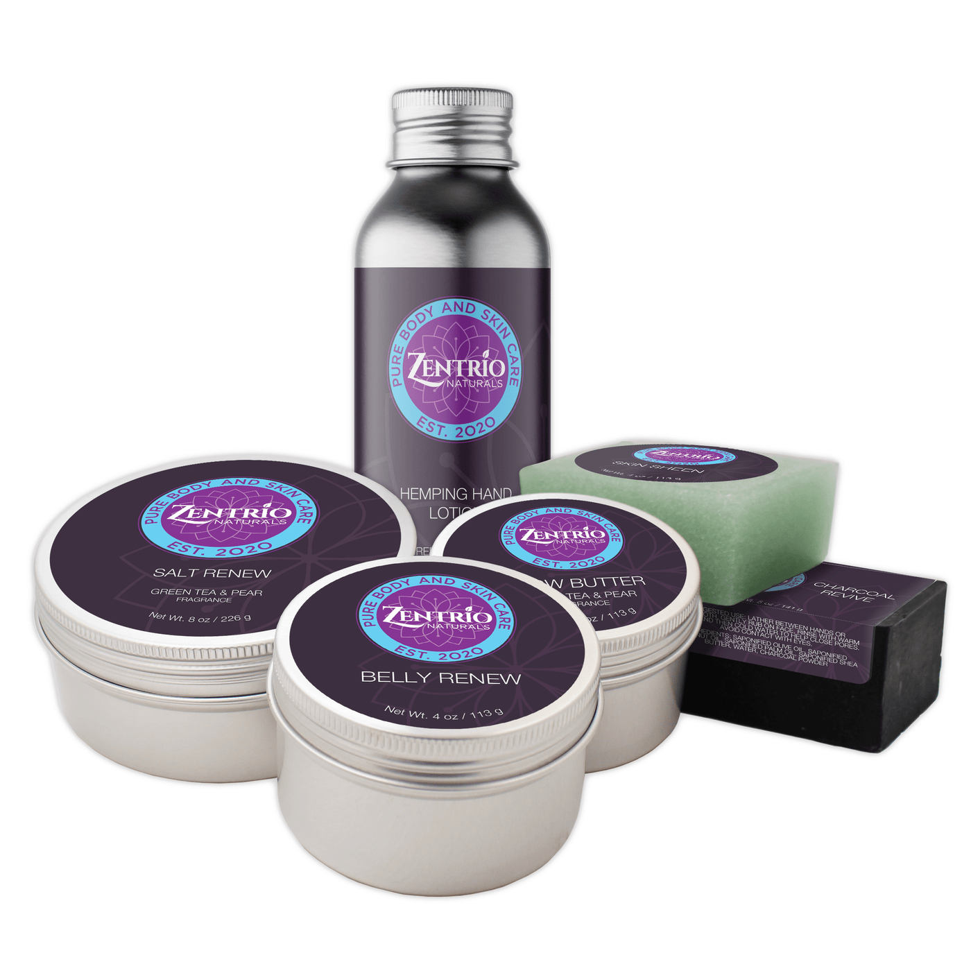 Baby On Board - Belly Skin Set - ZenTrio Naturals